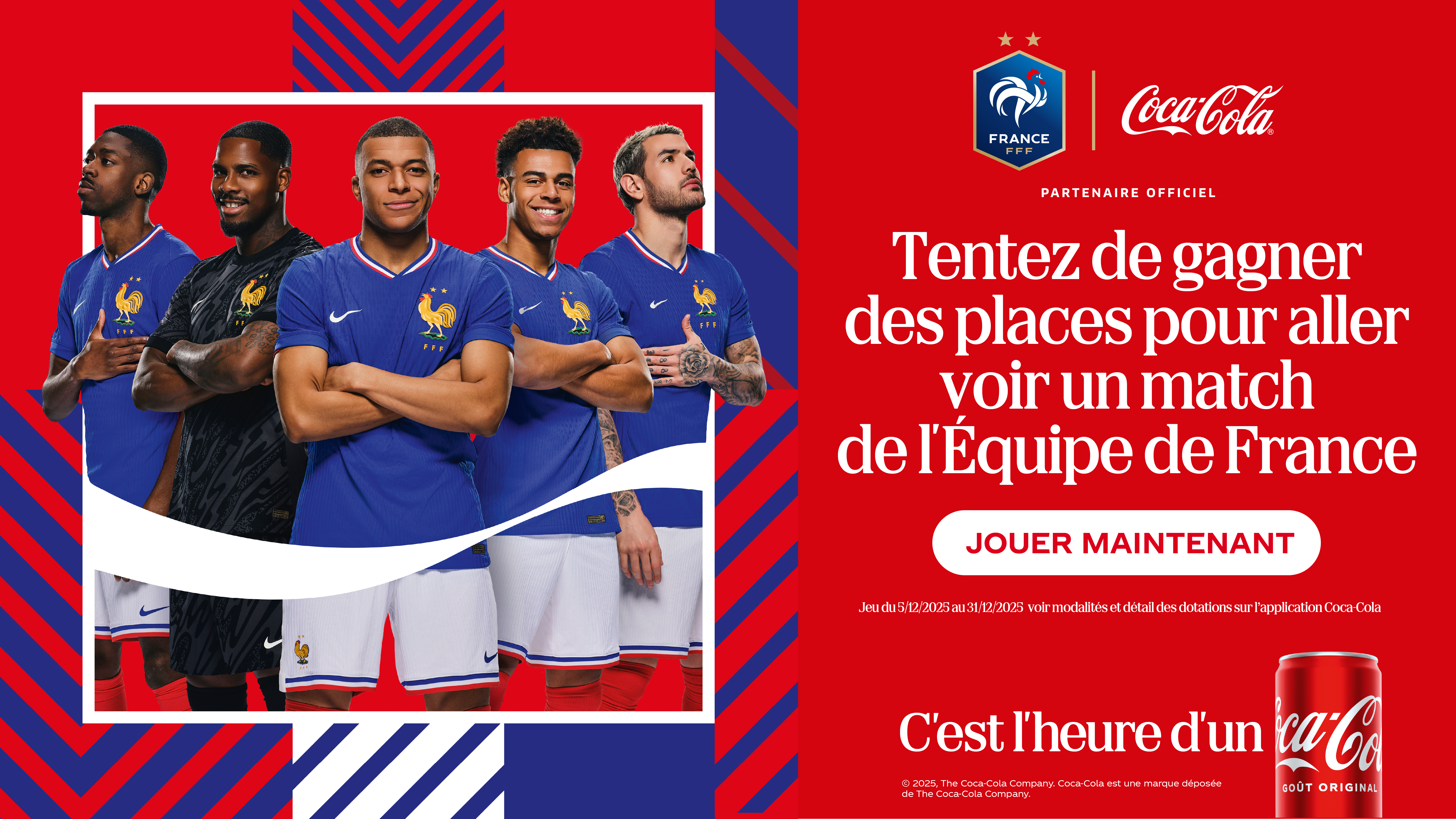 Tente de gagner tes places pour un match des Bleus !  