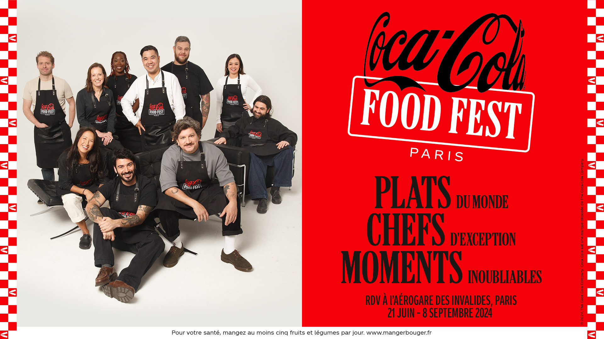 Coca-Cola food festival Paris