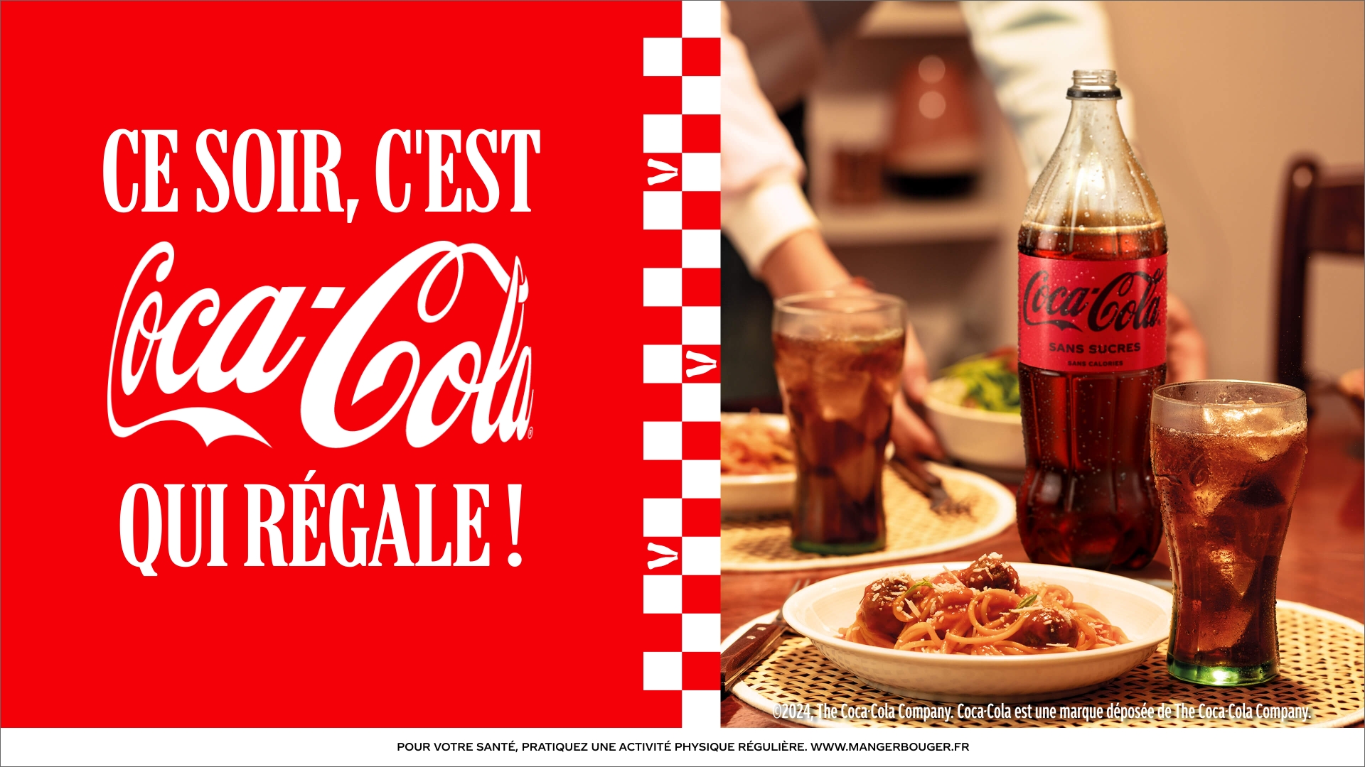 Ce soir c'est Coca-Cola qui regale