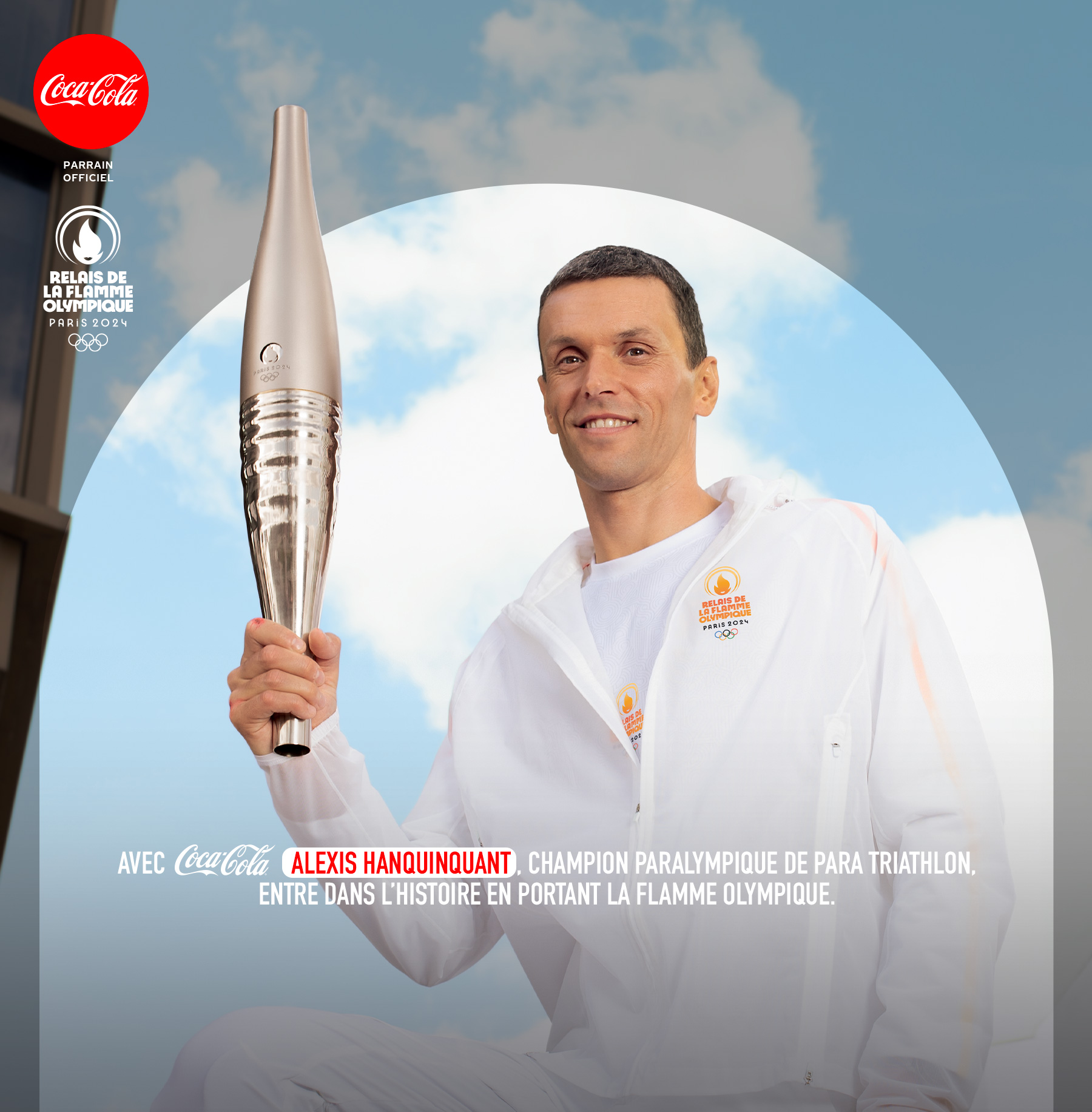 Coca-Cola - Relais de la Flamme Olympique - Alexis