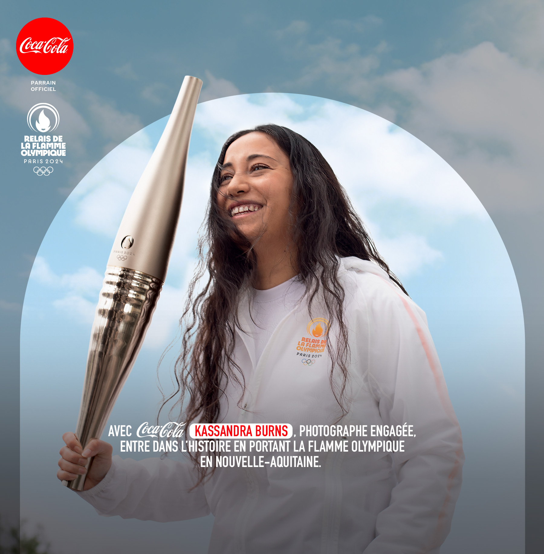 Coca-Cola - Relais de la Flamme Olympique - Kassandra