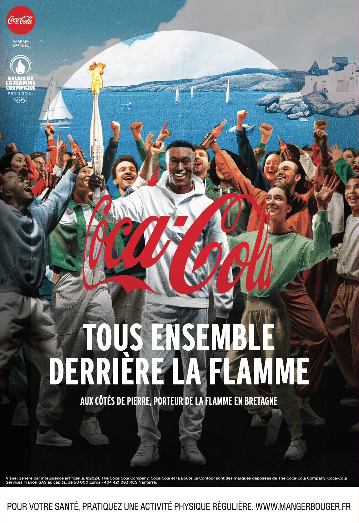 Coca-Cola - Relais de la Flamme Olympique - Bretagne