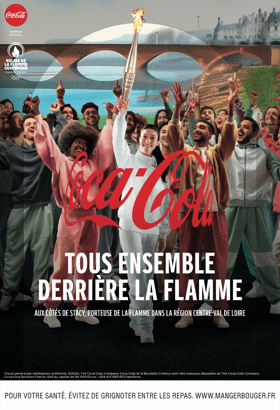 Coca-Cola - Relais de la Flamme Olympique - Centre Val de Loire