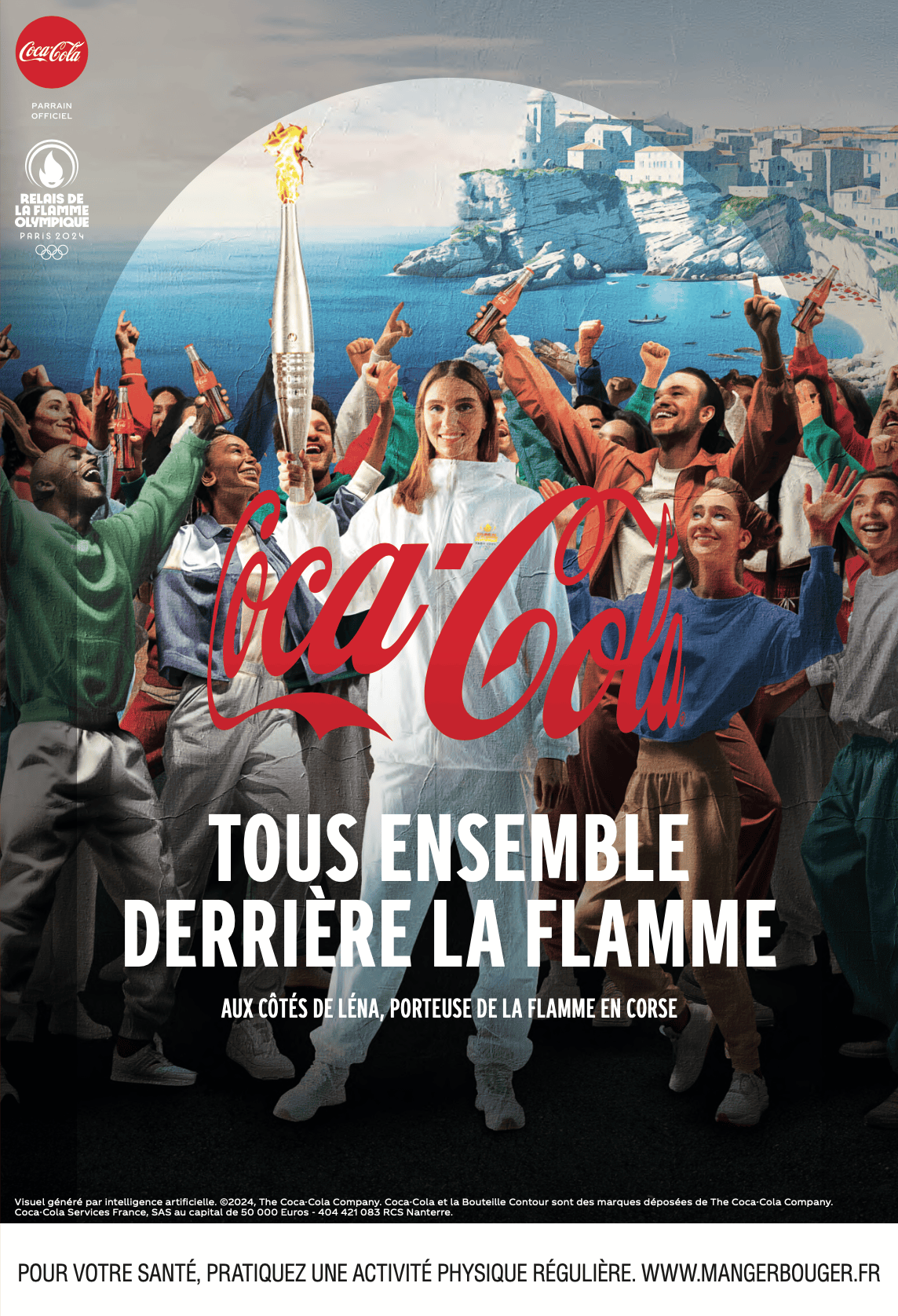Coca-Cola - Relais de la Flamme Olympique - Corse