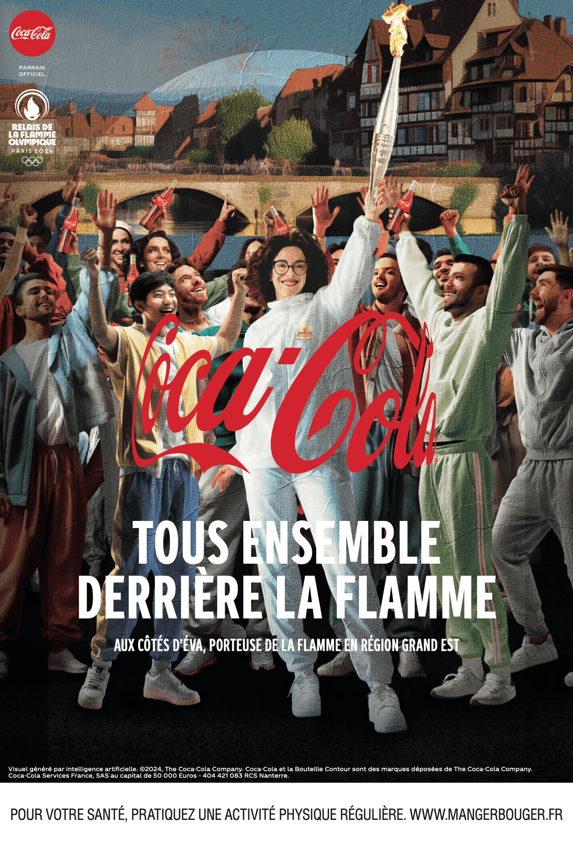 Coca-Cola - Relais de la Flamme Olympique - Grand Est