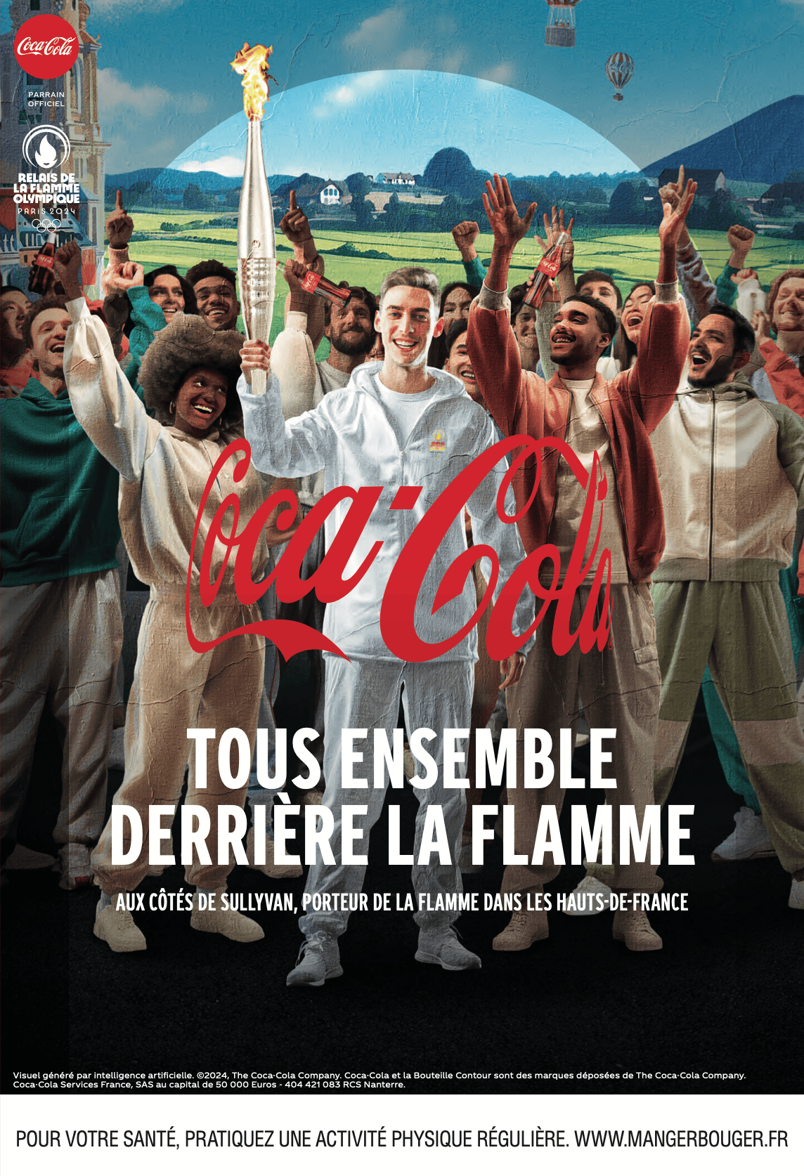 Coca-Cola - Relais de la Flamme Olympique - Hauts de France