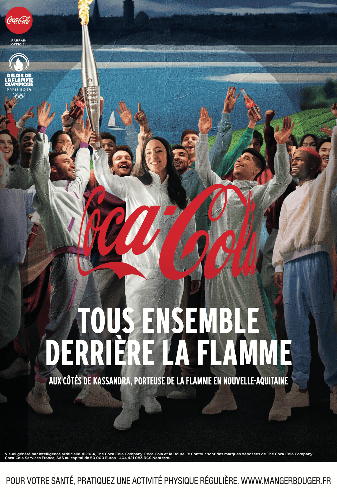 Coca-Cola - Relais de la Flamme Olympique - Nouvelle Aquitaine