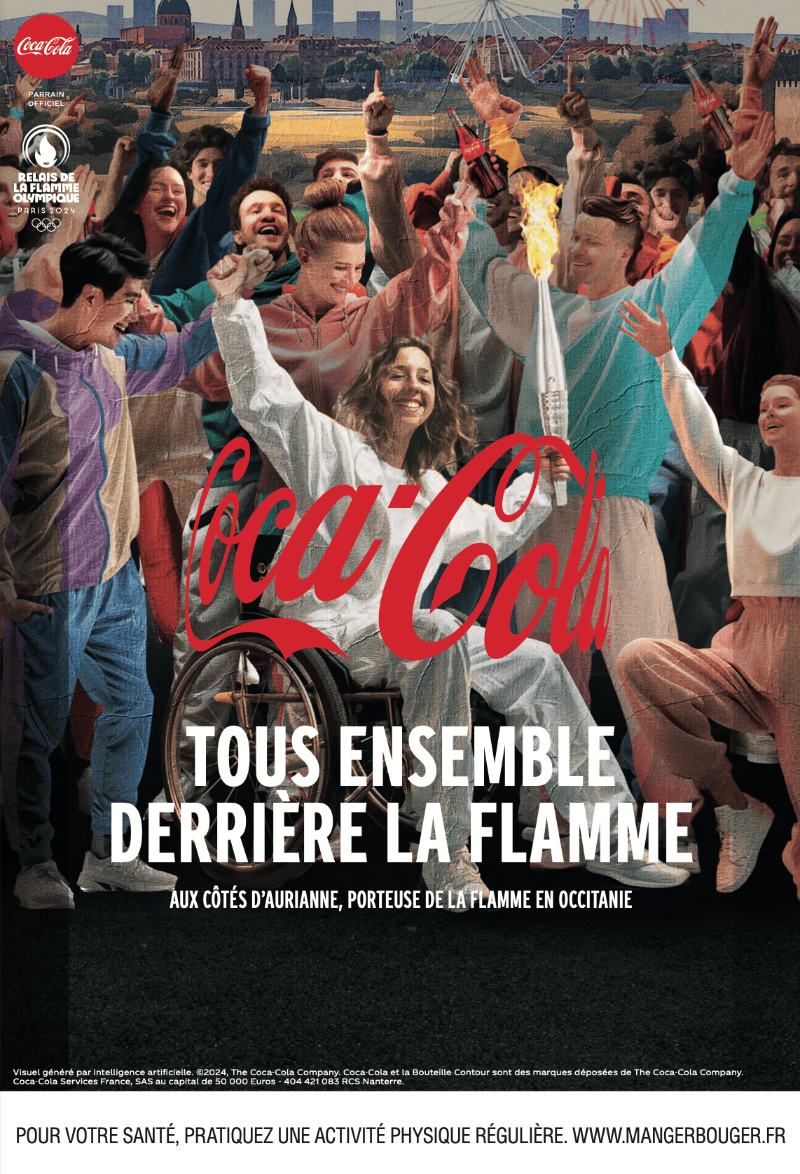 Coca-Cola - Relais de la Flamme Olympique - Occitanie