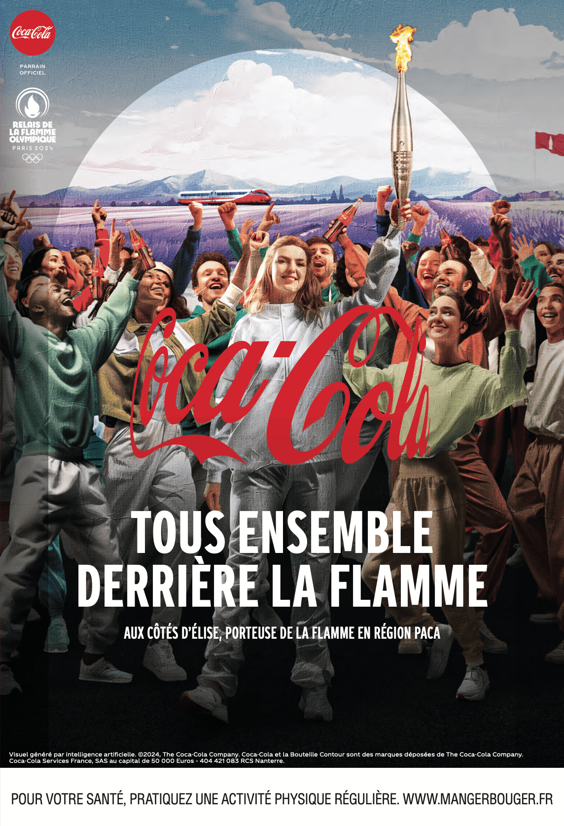 Coca-Cola - Relais de la Flamme Olympique - PACA