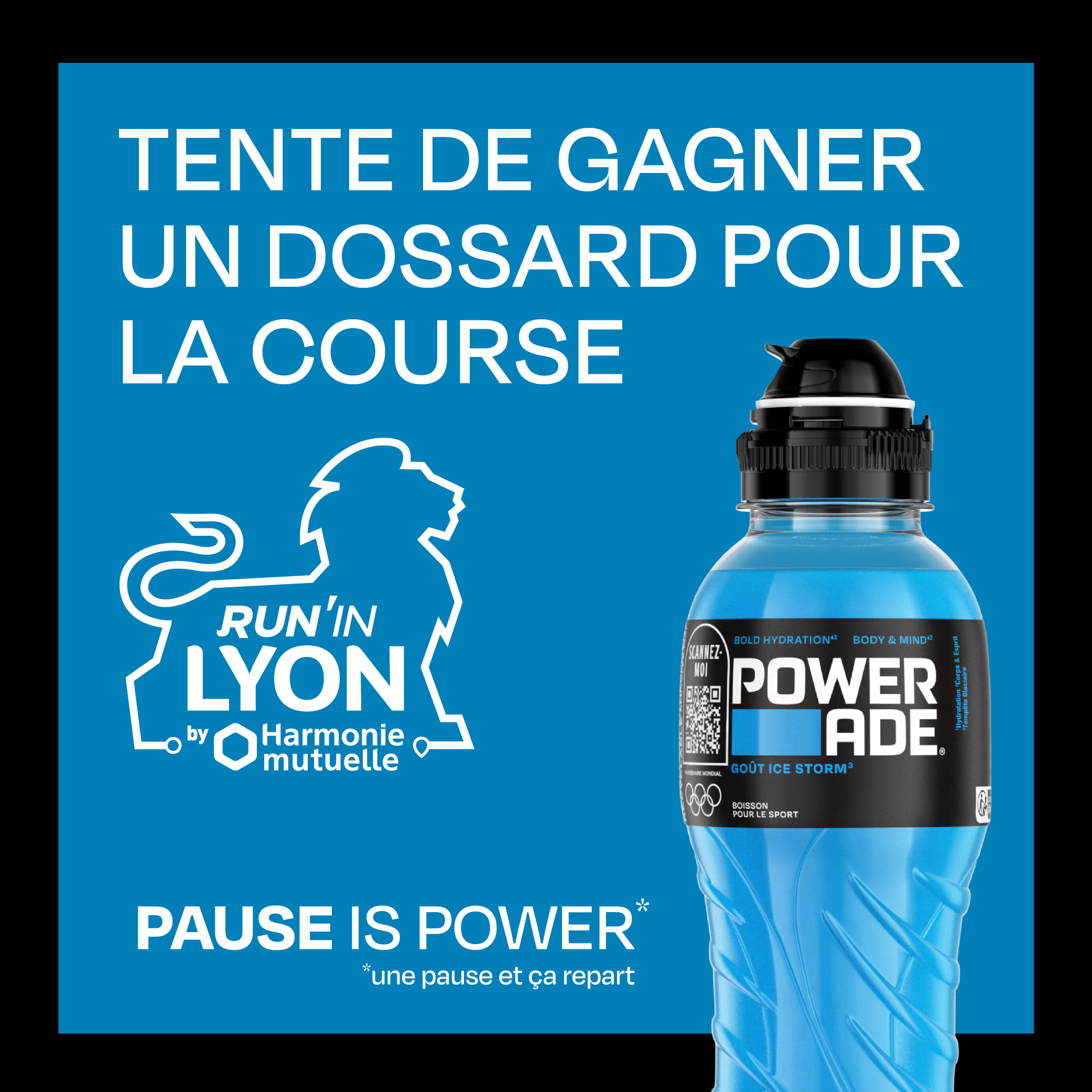 Tente de gagner un dossard pour la course Run in Lyon