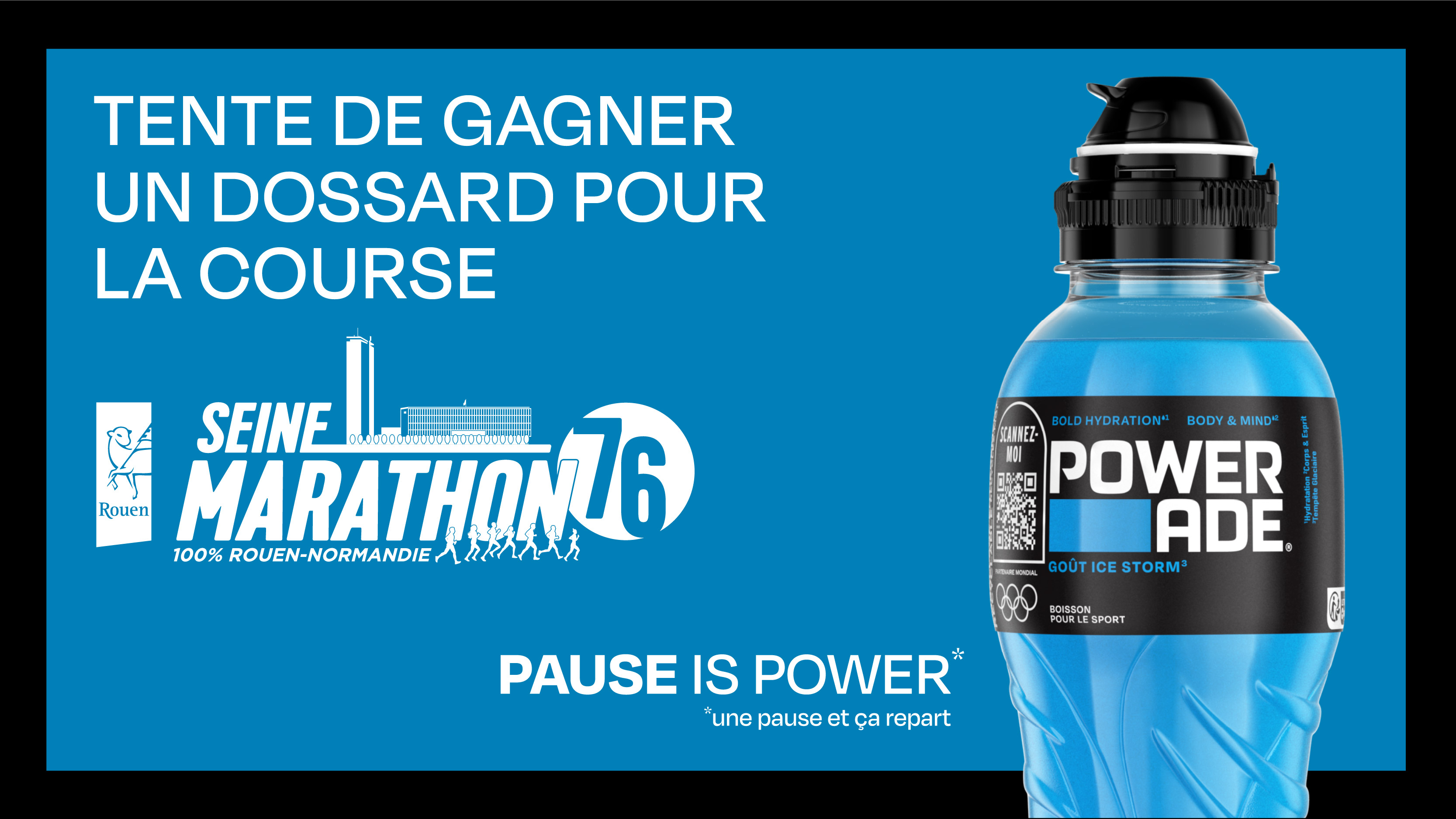 Tente de gagner un dossard pour la course Seine Marathon