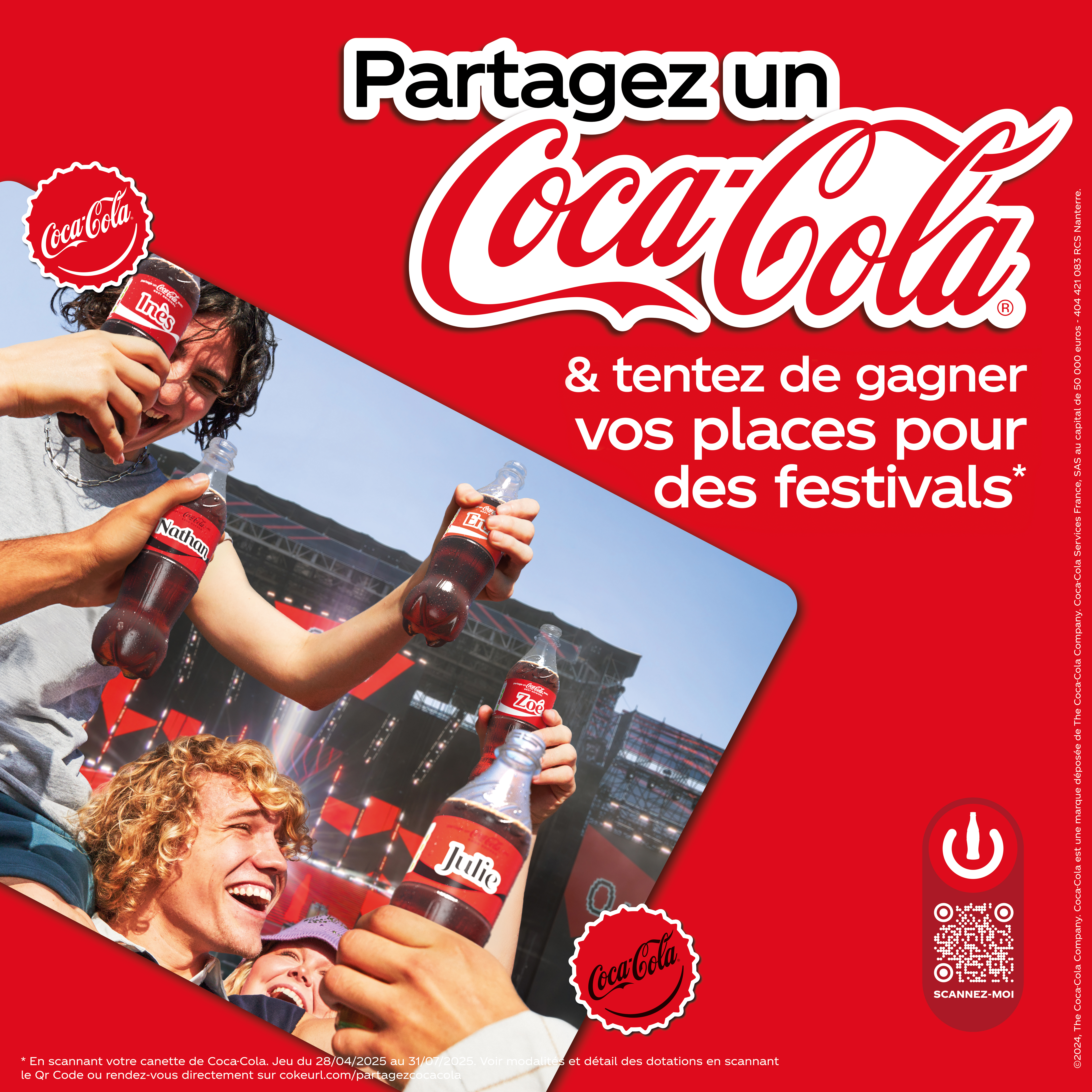 Partagez un Coca-Cola