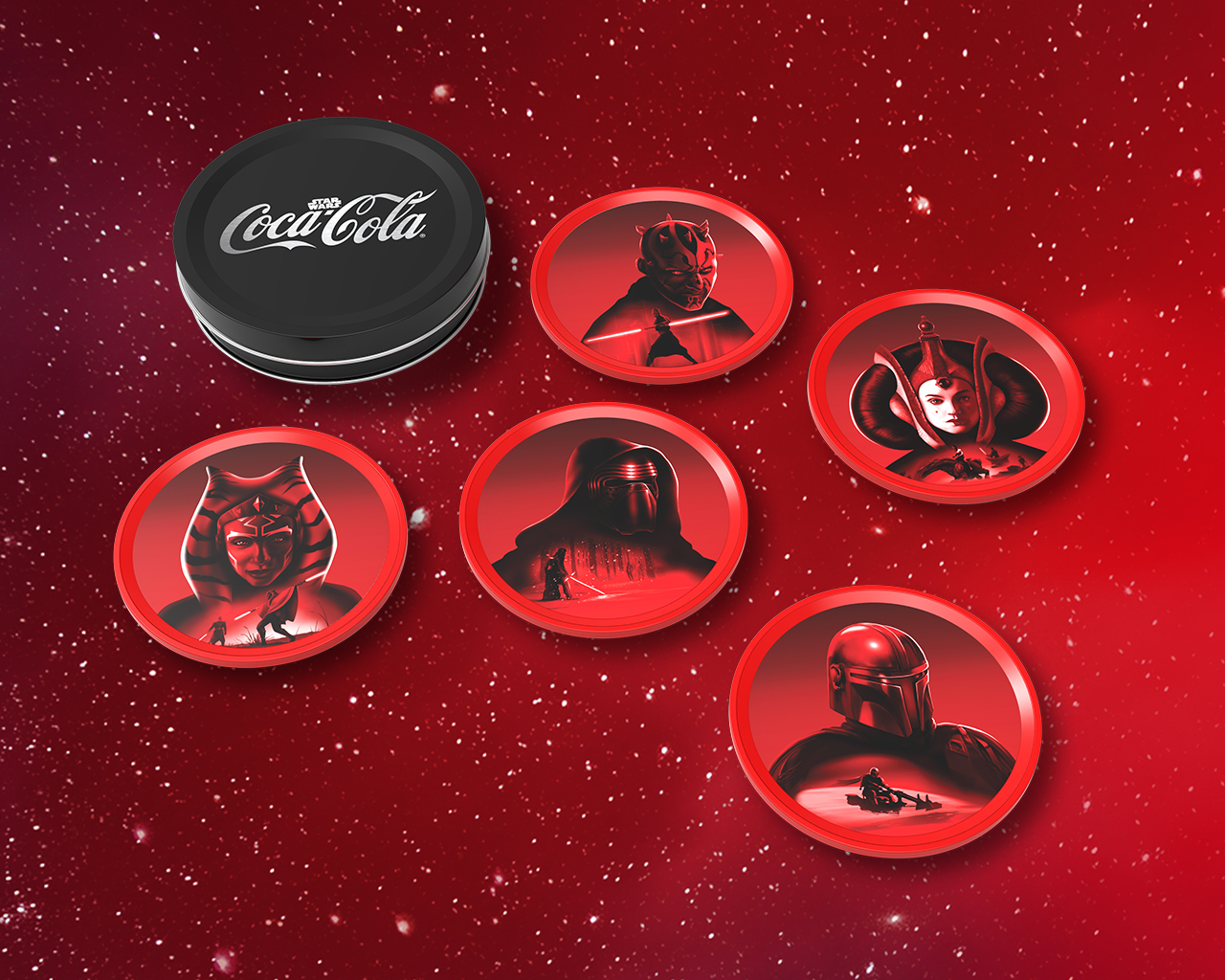 Set de sous-verres Coca-Cola Star Wars™