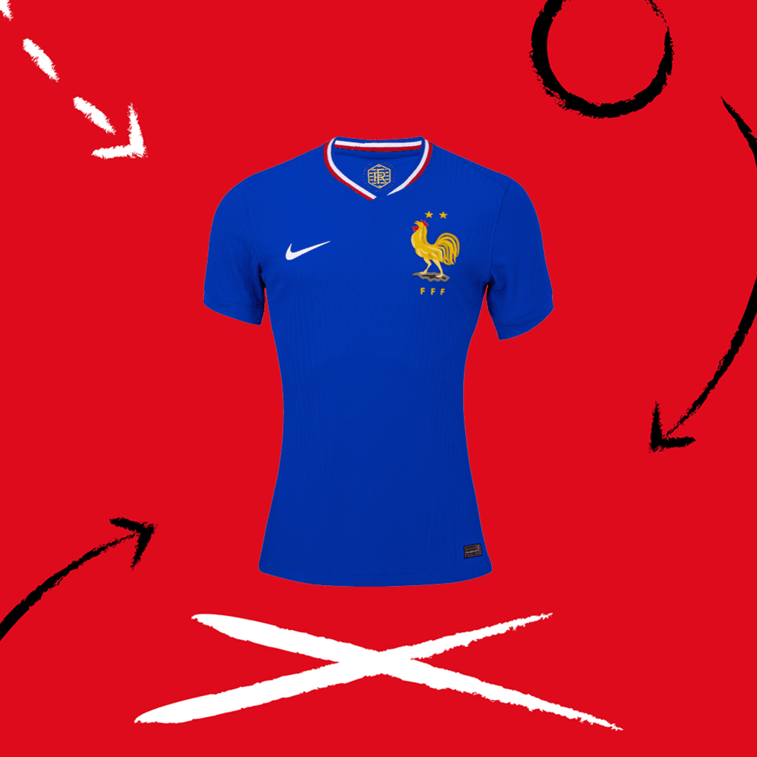 Maillot officiel de l'Équipe de France de football