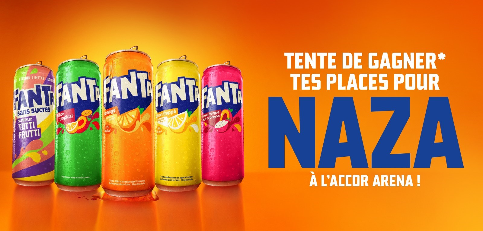 Avec Fanta, tente de gagner tes places pour Naza a l'accor Arena !