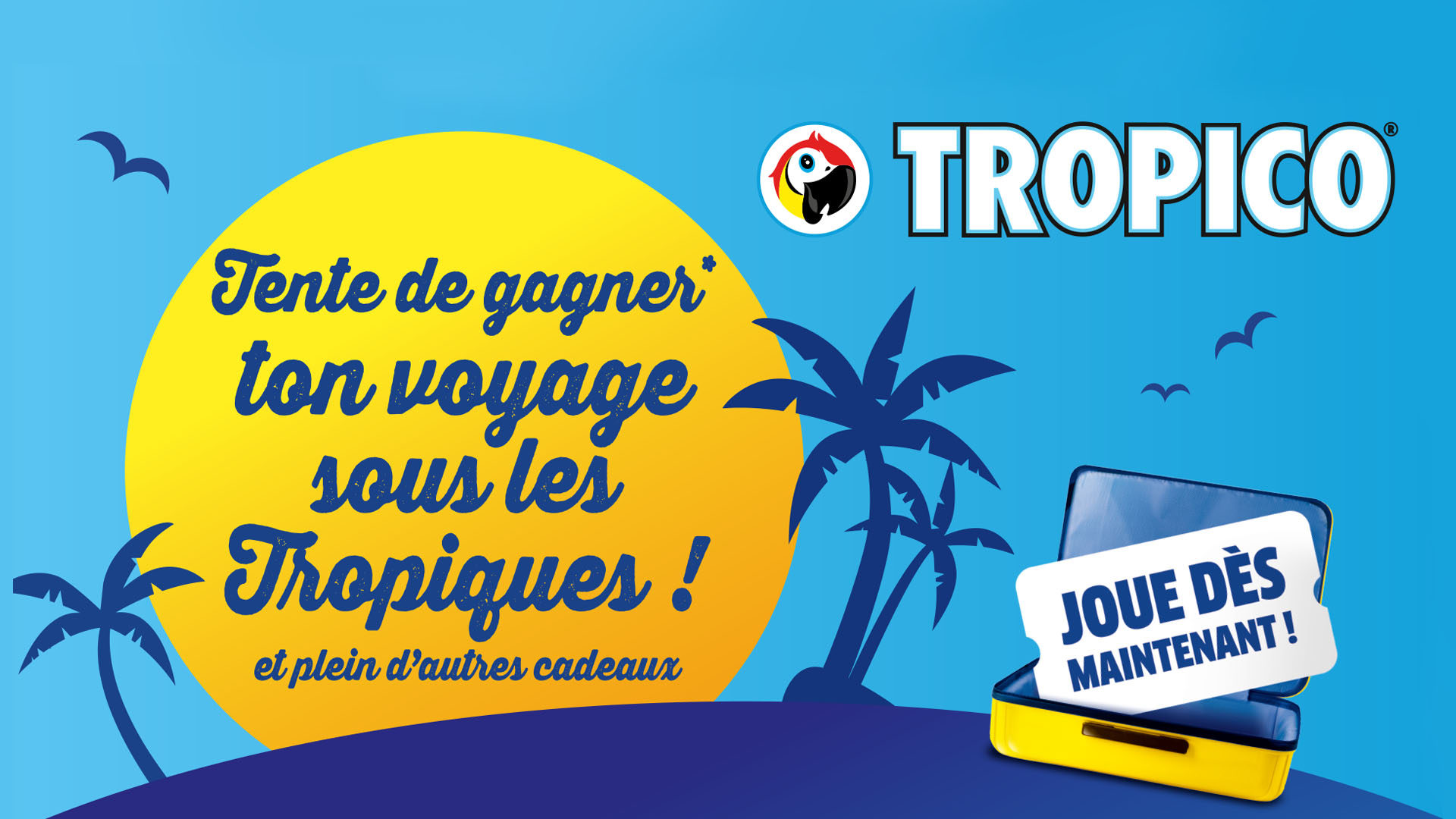 Découvrez la nouvelle recette tropicale de Tropico au goût naturellement fruité