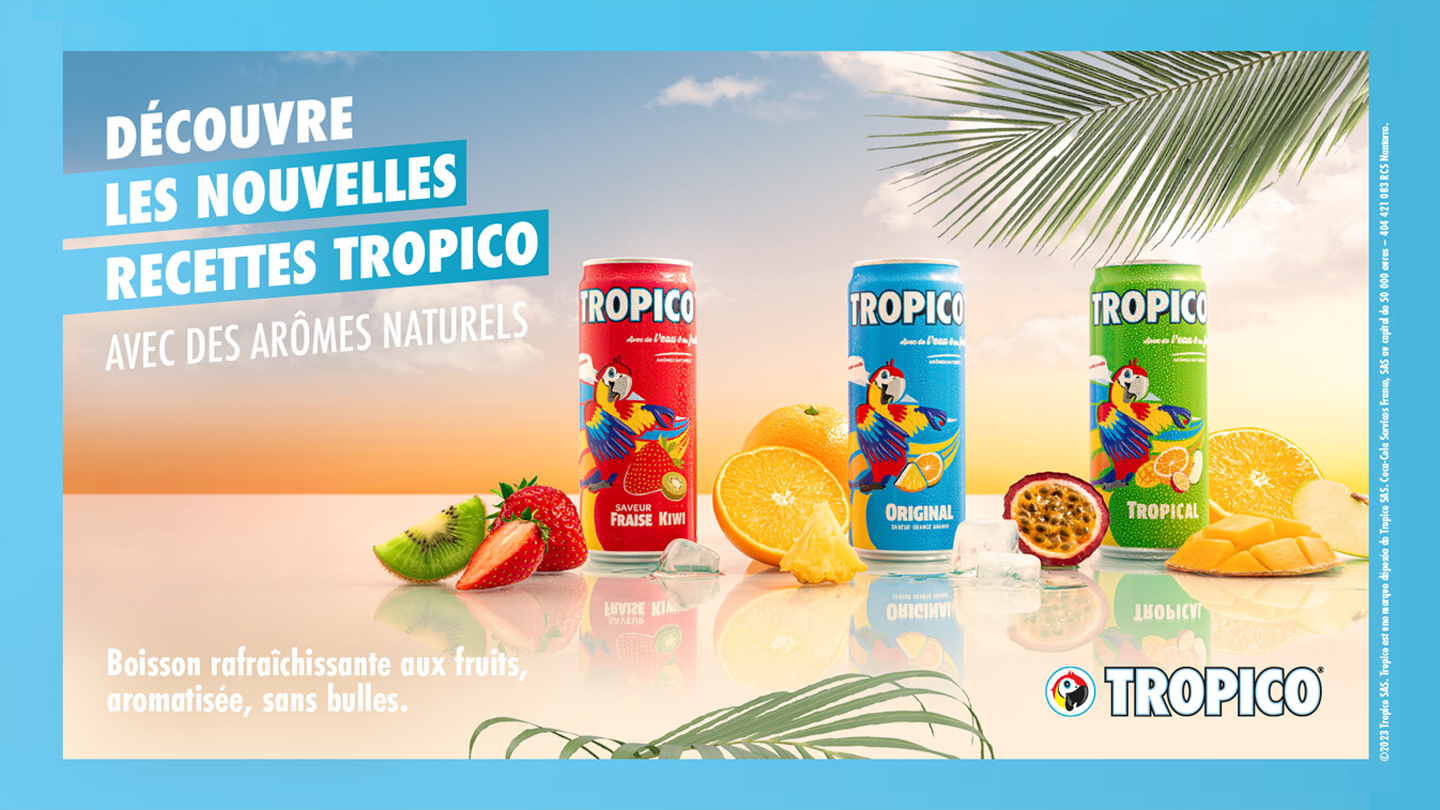 Découvre les nouvelles recettes Tropico