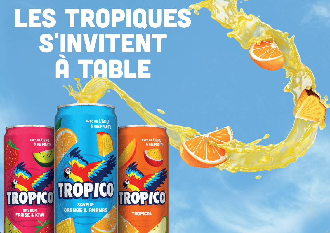 Découvre les nouvelles recettes Tropico