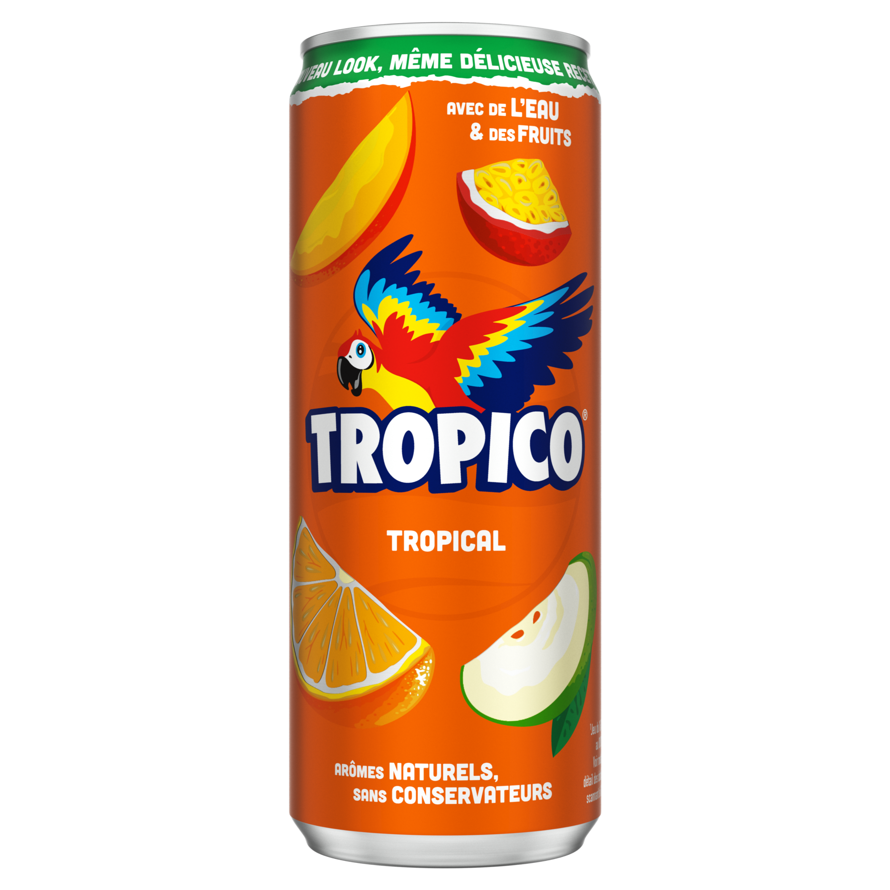 Canette de Tropico Tropical saveur Tropical