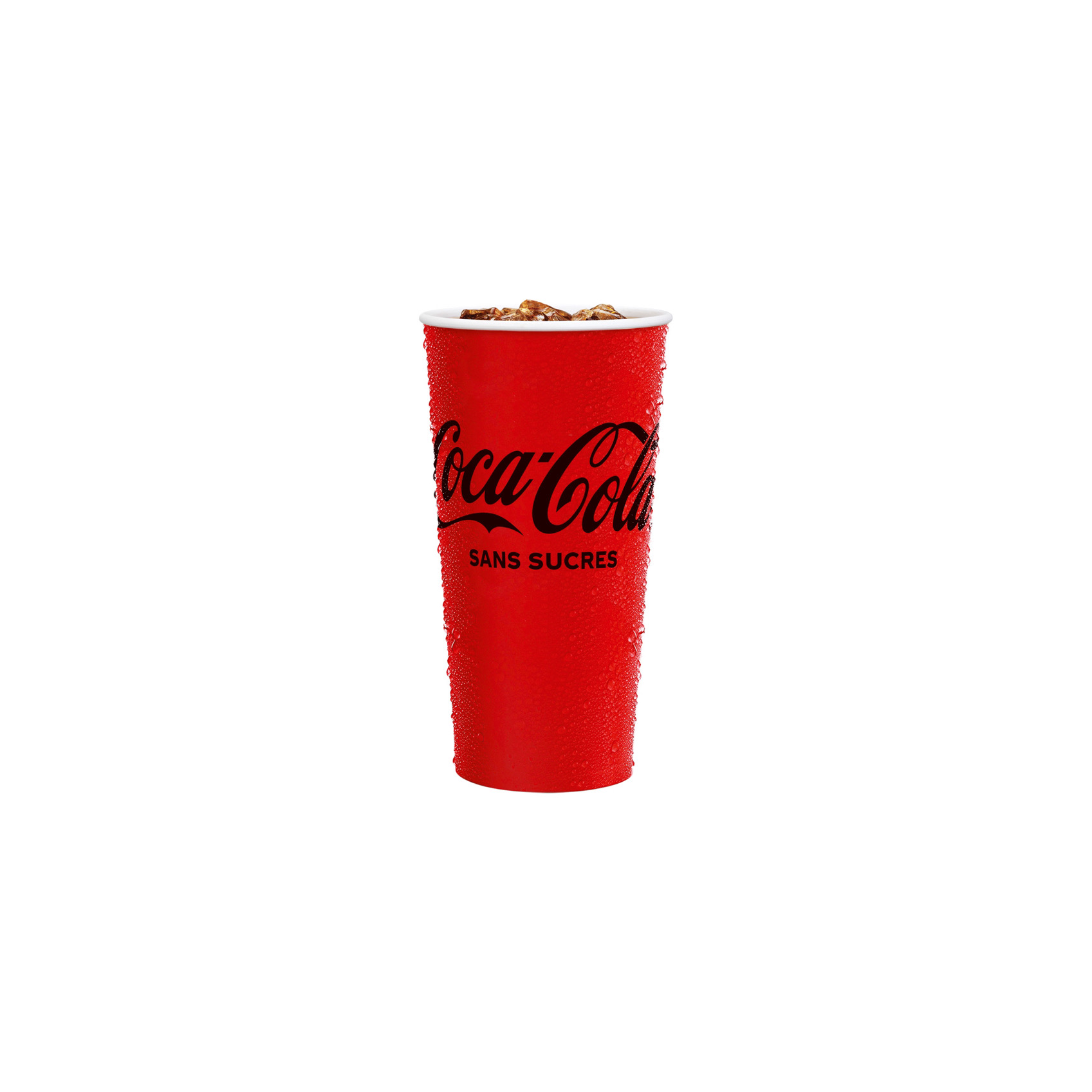 Cup de Coca-Cola sans sucres