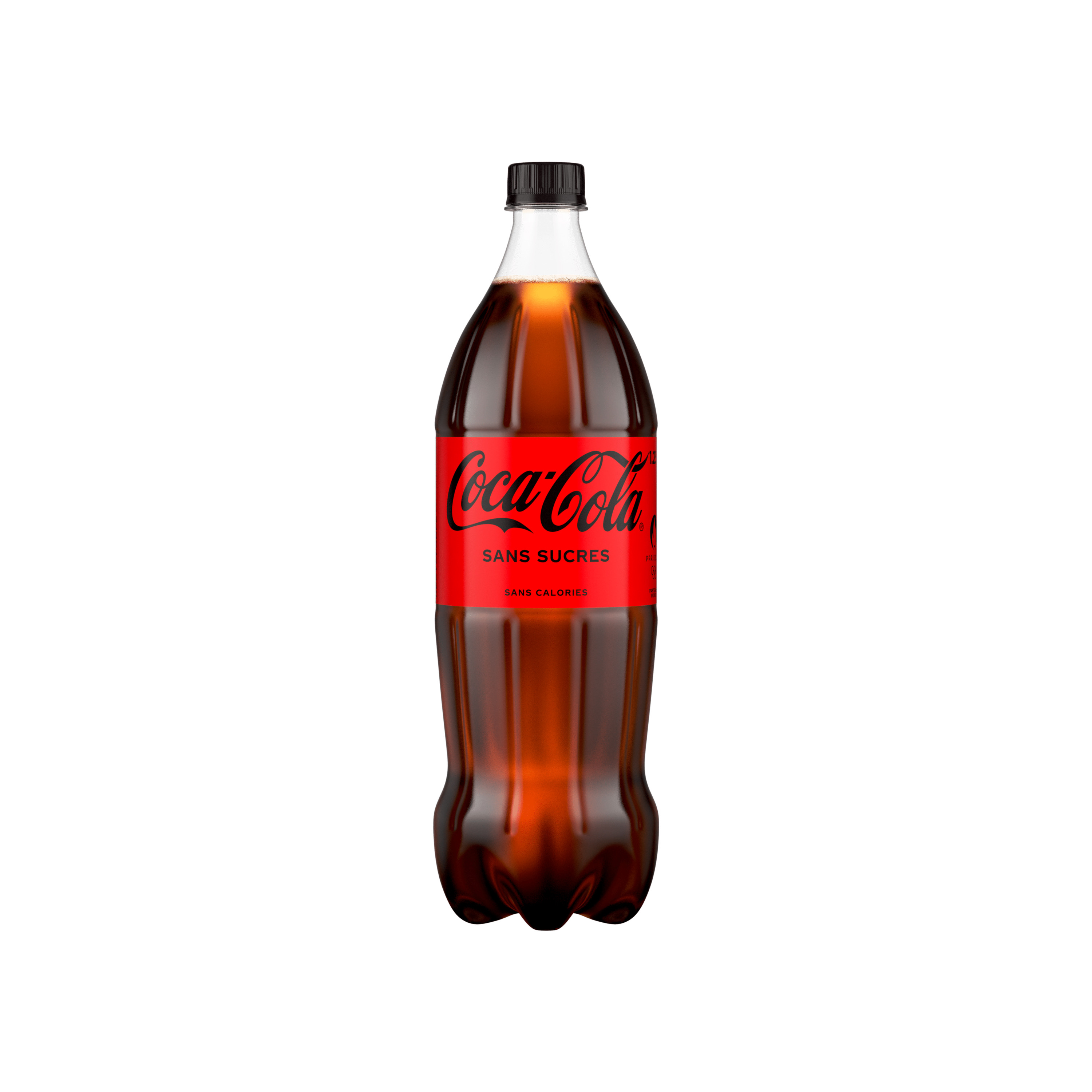 Bouteille de Coca-Cola sans sucres