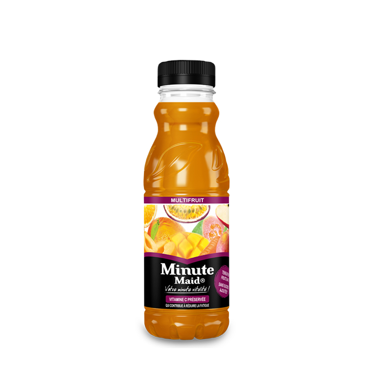 Bouteille de Minute Maid Multifruit