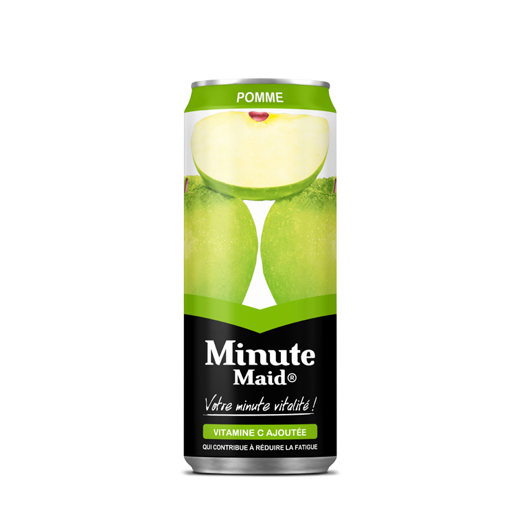 Canette de Minute Maid Pomme