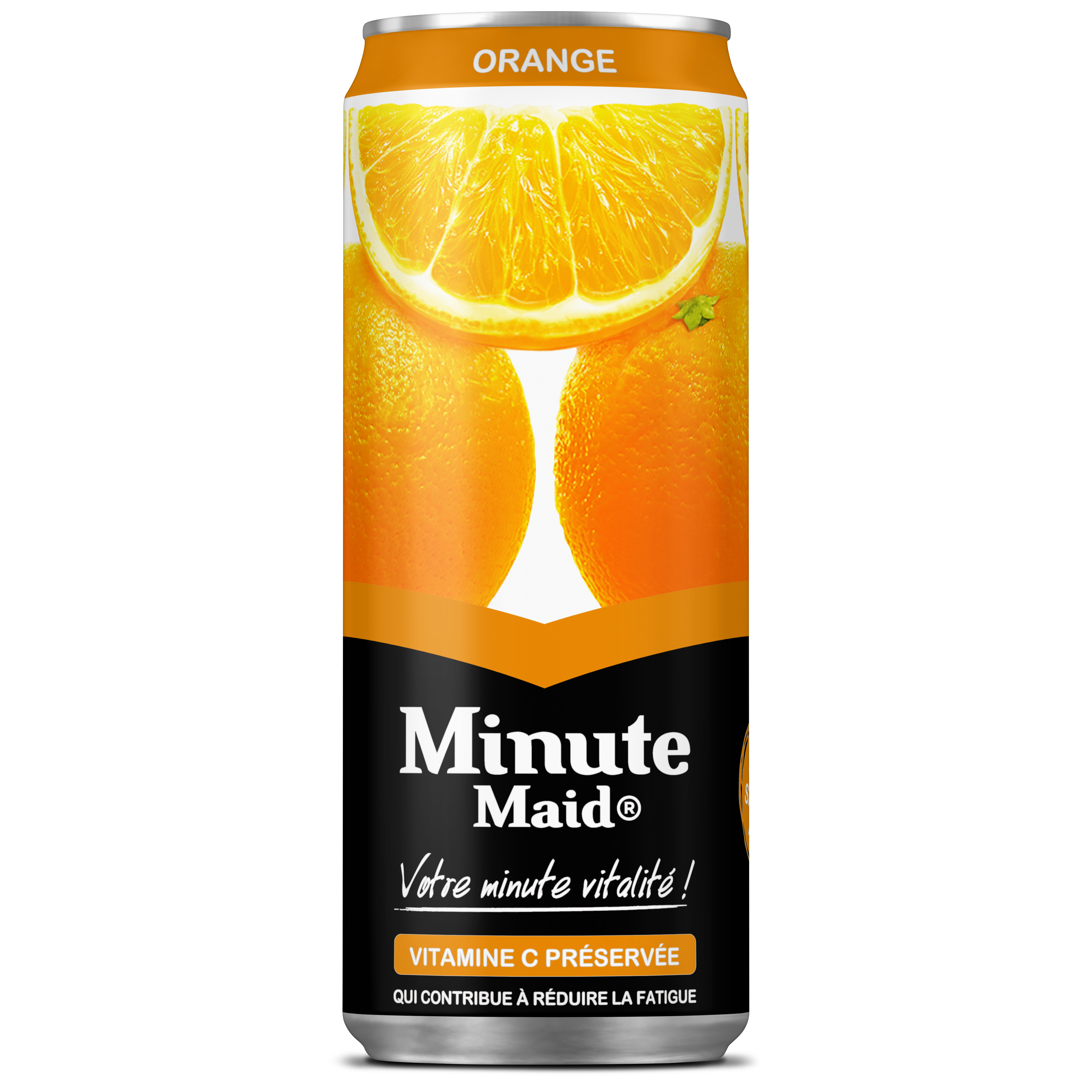 Bouteille de Minute Maid orange