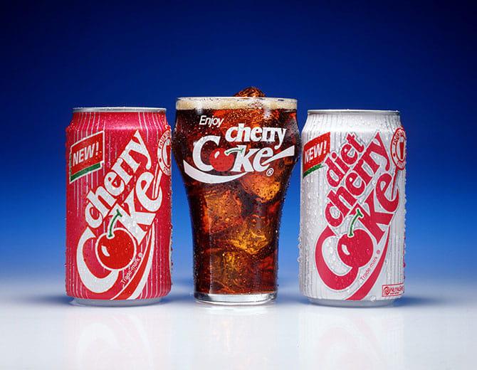 Canettes Cherry Coke