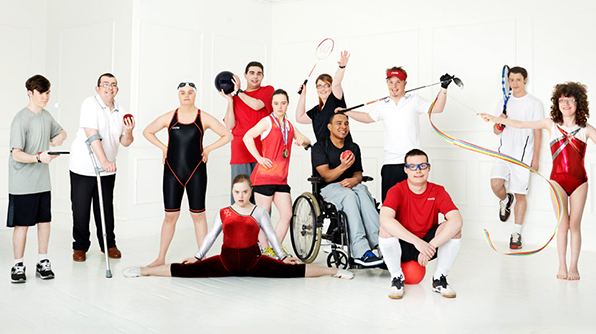 Special Olympics GB athletes campaign
