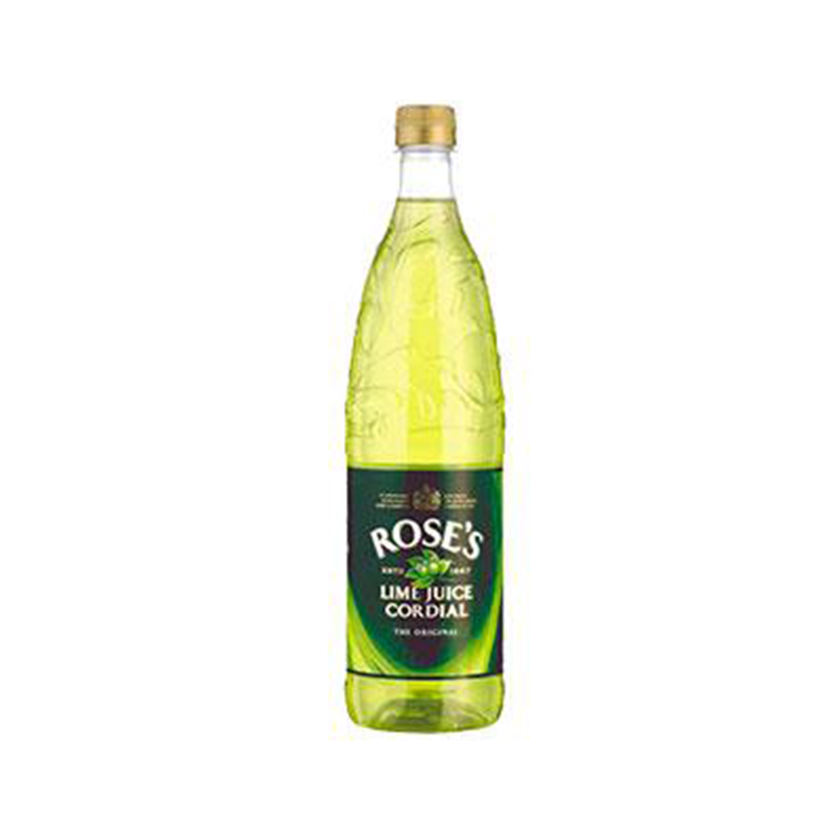 Rose's lime cordial top