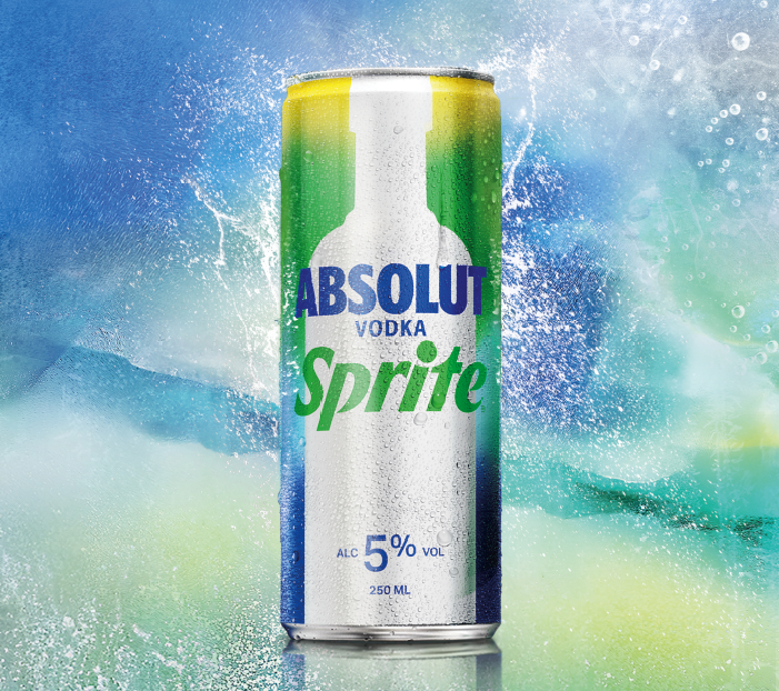 Absolut Vodka & Sprite