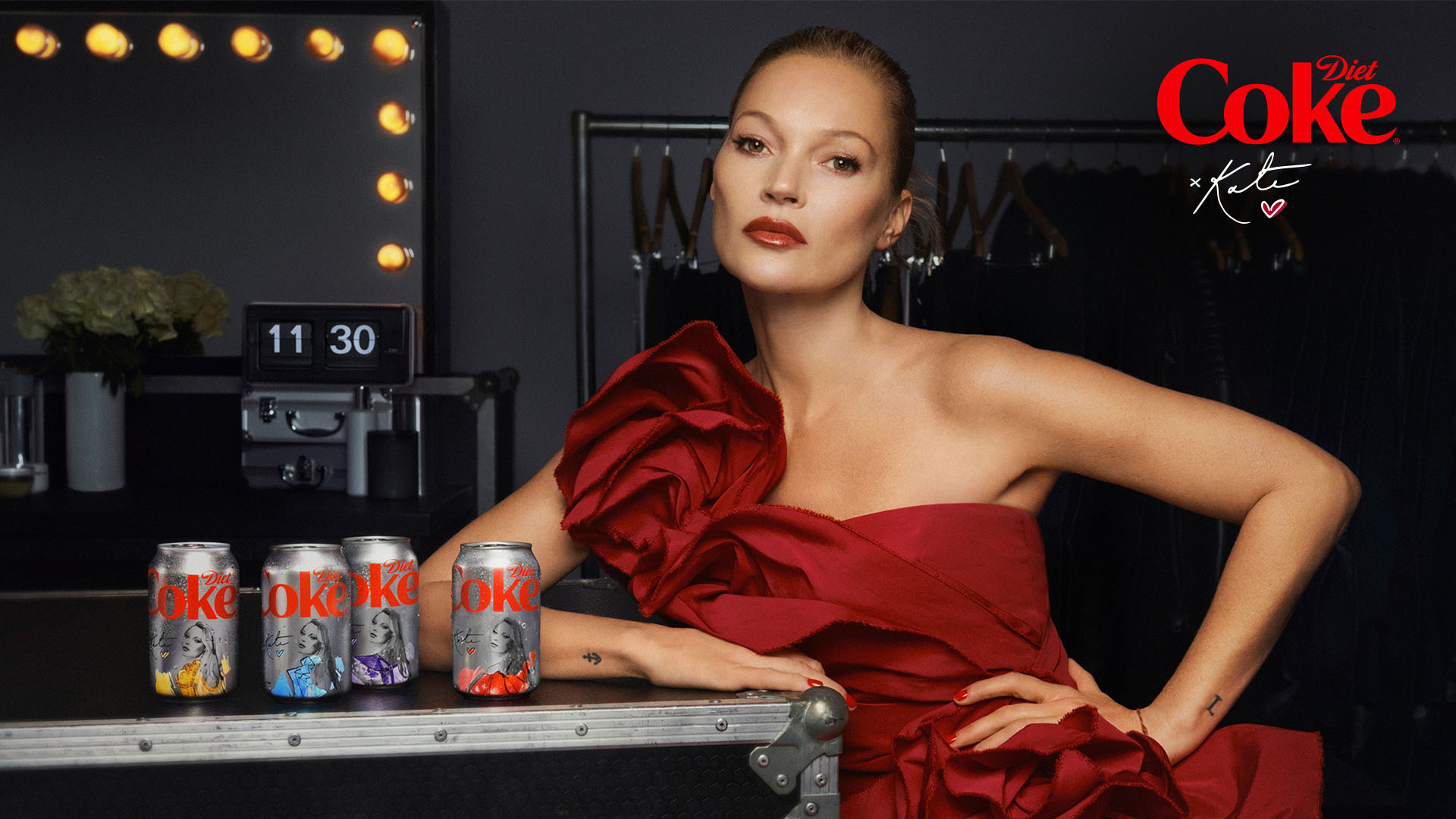 diet coke and kate moss limited edition cans