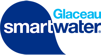 Glaceau Smartwater logo.
