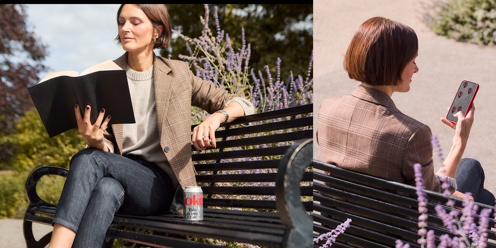 Elizabeth Day and Jack Edwards leave their bookmark on Diet Coke’s new literary taste map