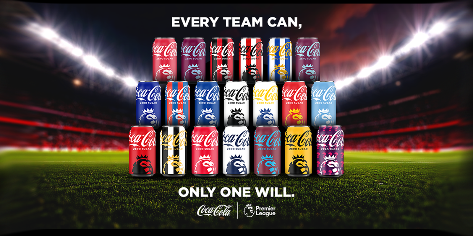 Coca-Cola becomes the Premier League’s Official Soft Drink Partner in a deal that kicks off for the 2025/26 season