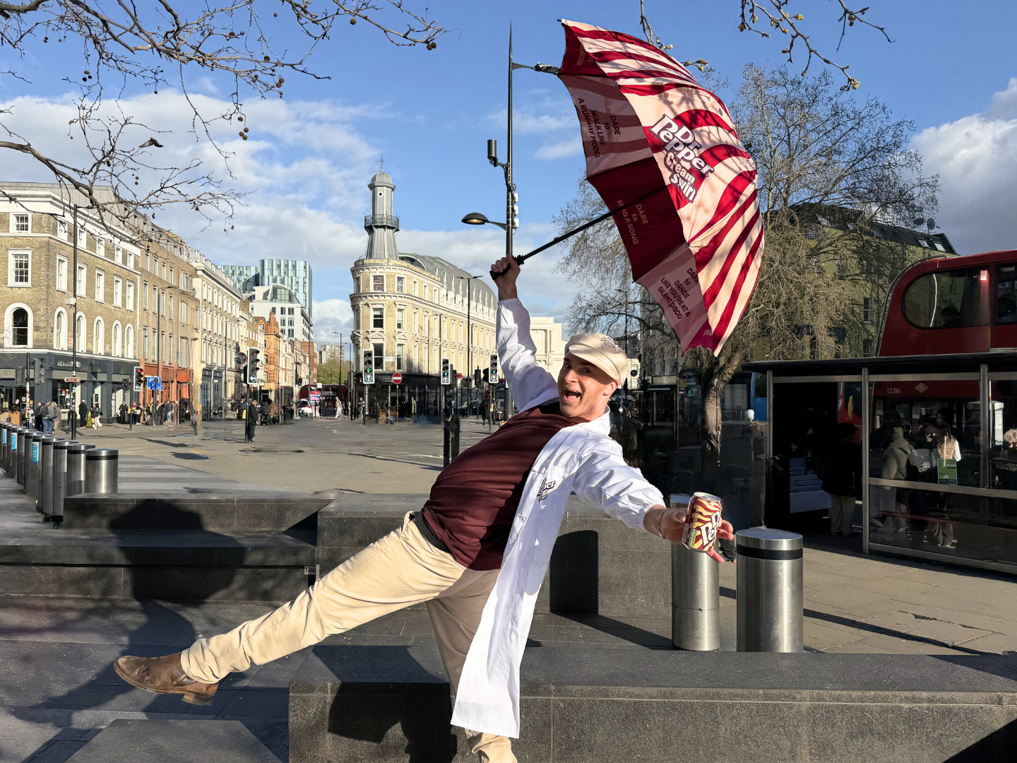 Louie Spence Dr Pepper