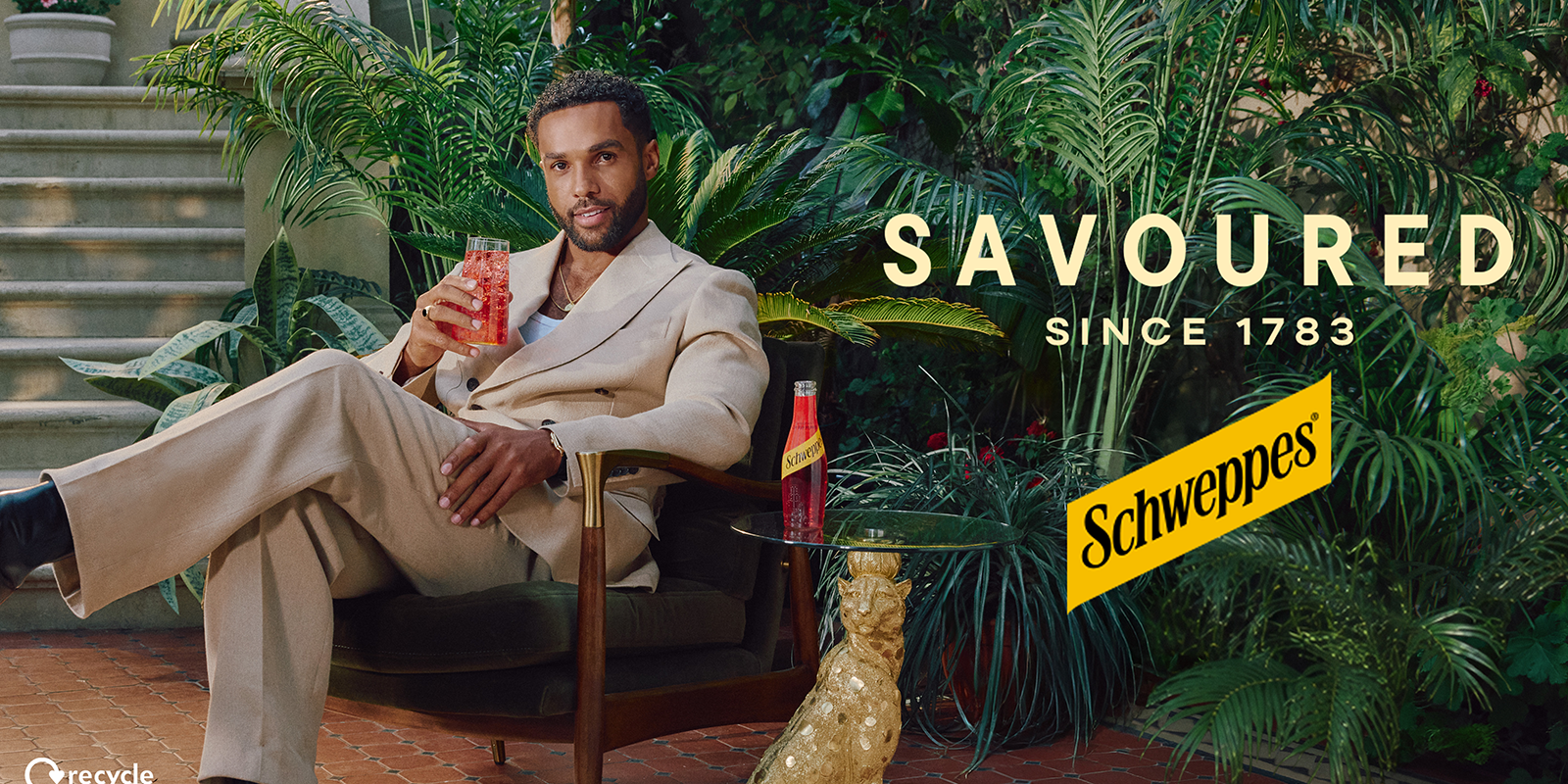 Schweppes reunites with Lucien Laviscount for second year in new  “with time comes taste” campaign