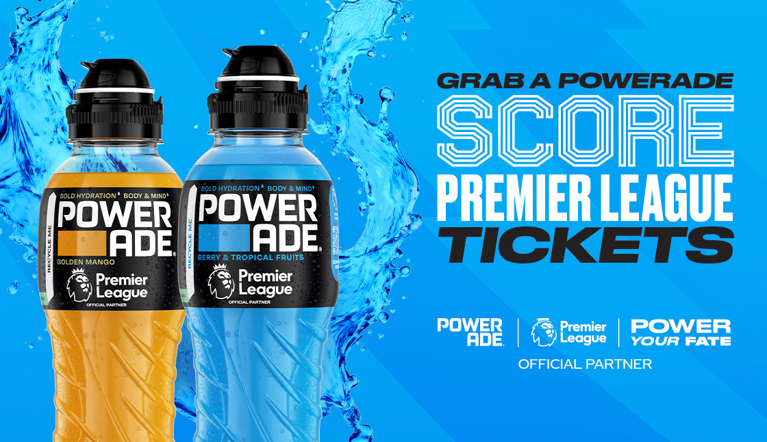 Powerade EPL Banner