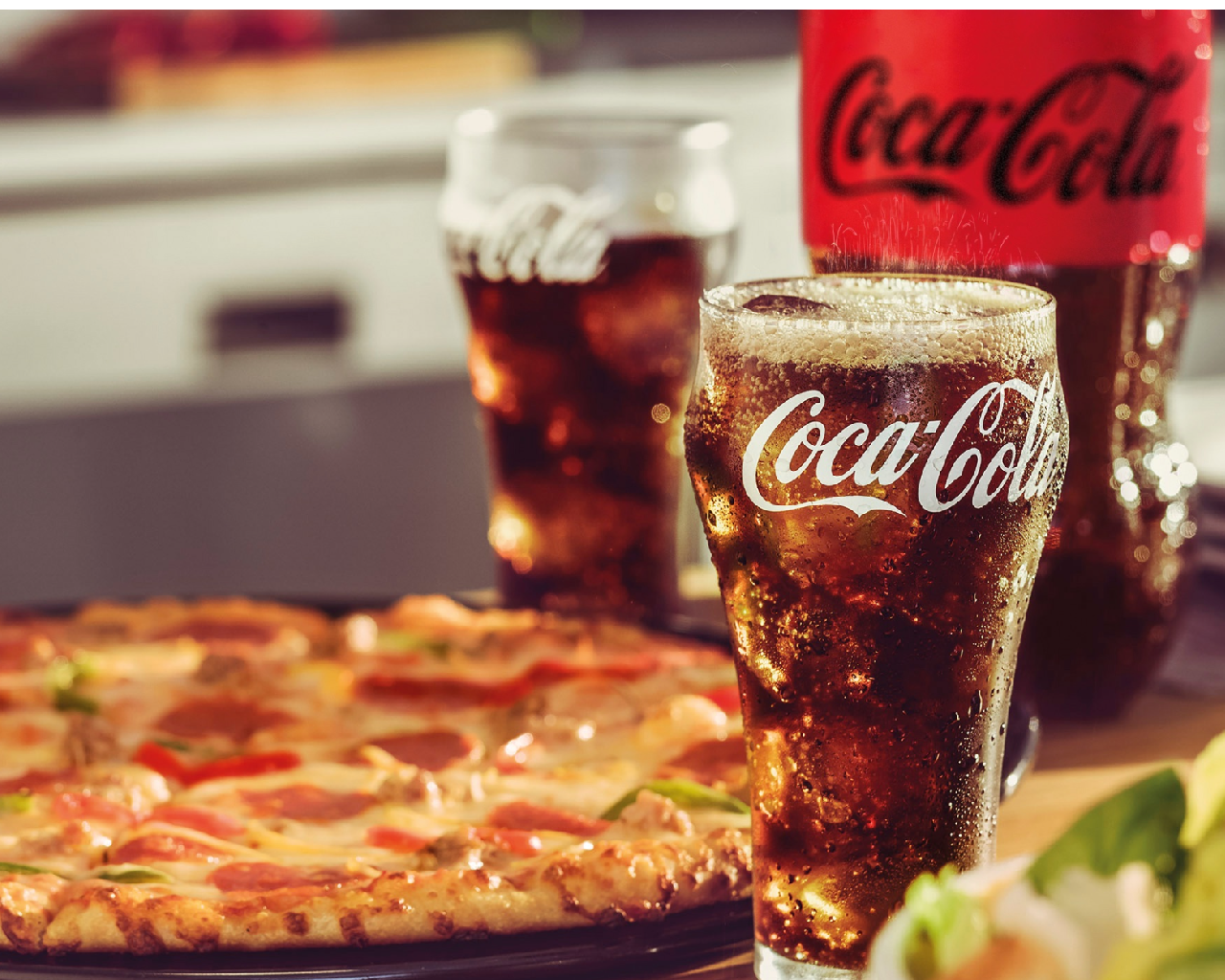 coca-cola zero pizza promotion