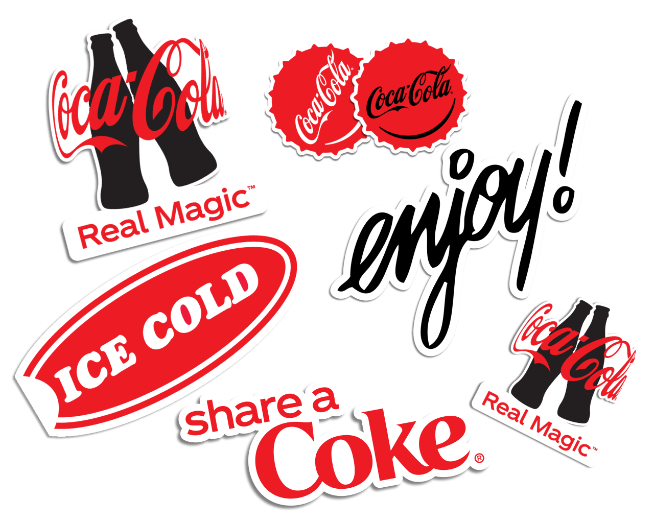 share a coke stickers