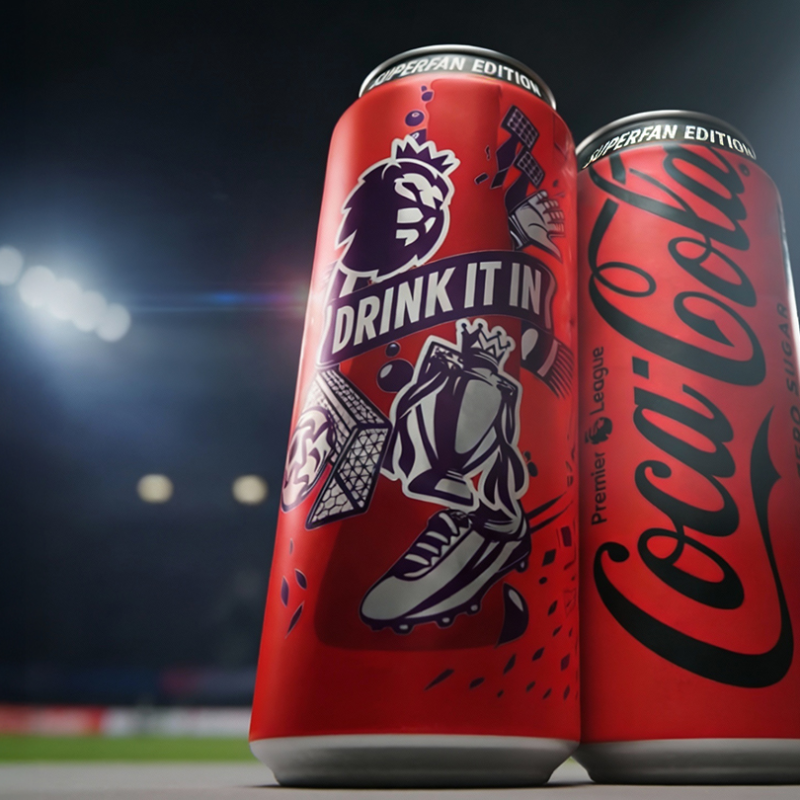 Coca-Cola Zero 500ml SUPERFAN Edition
