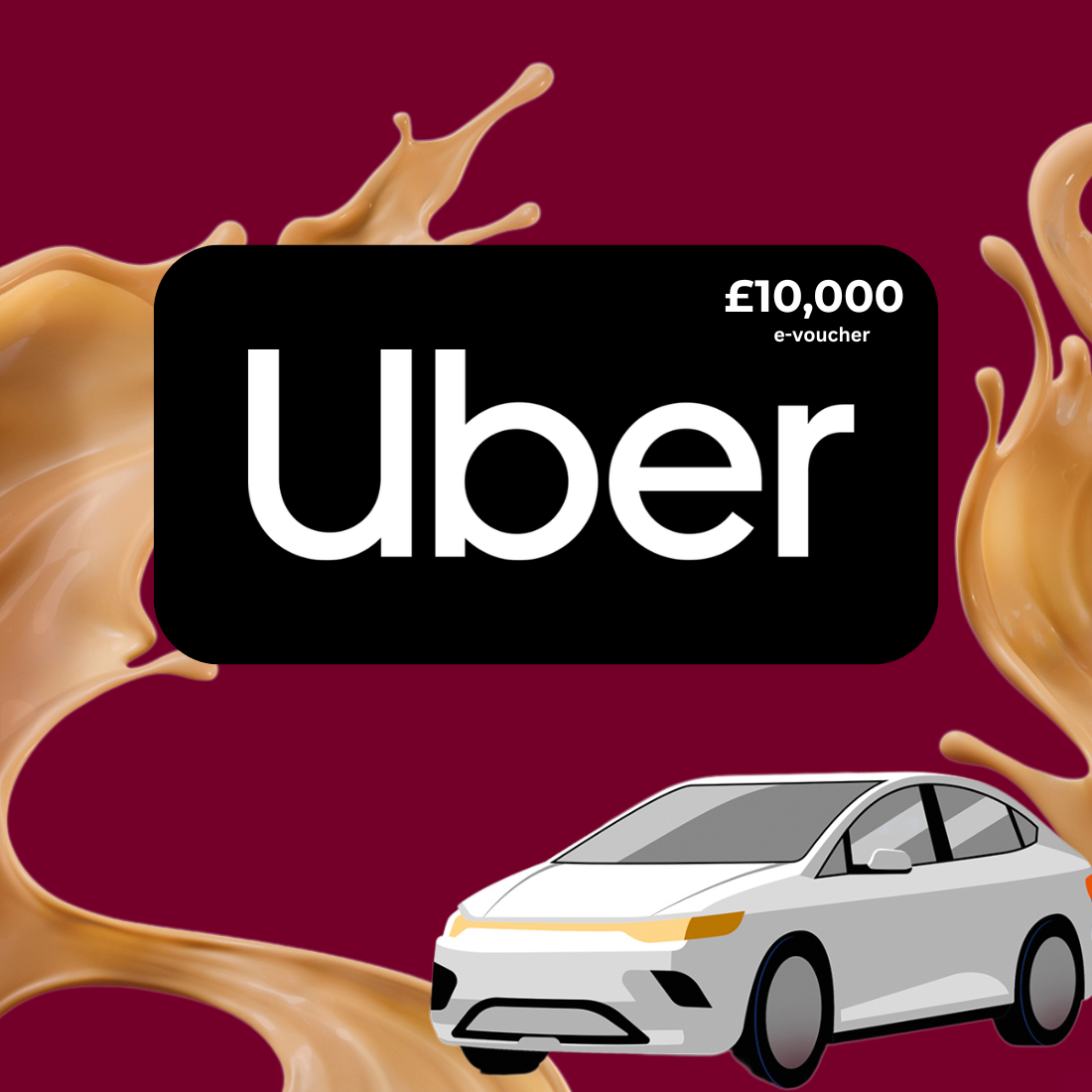 Uber 10,000 pound e-voucher