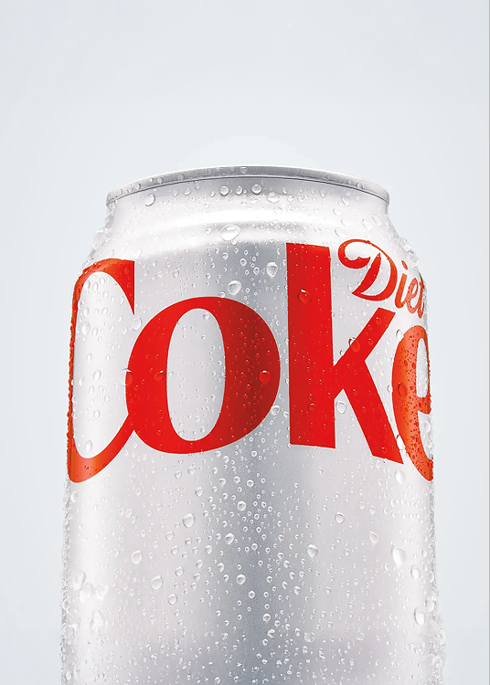 A can of Diet Coke