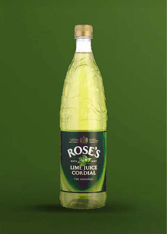 A bottle of Rose's