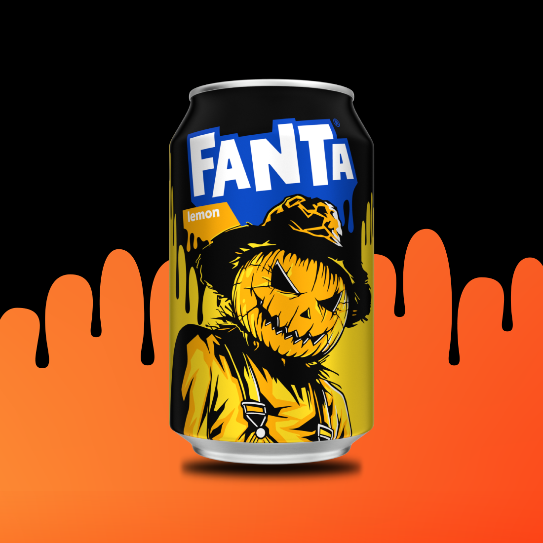 Fanta Lemon can
