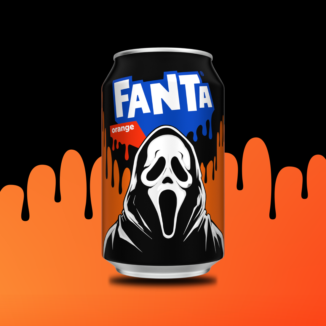 Fanta Orange Can