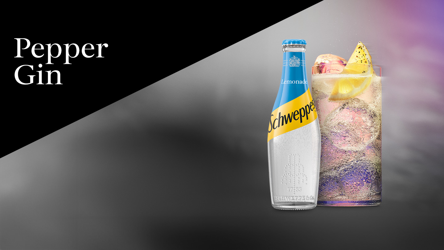 Pepper & Gin | Schweppes Recipes