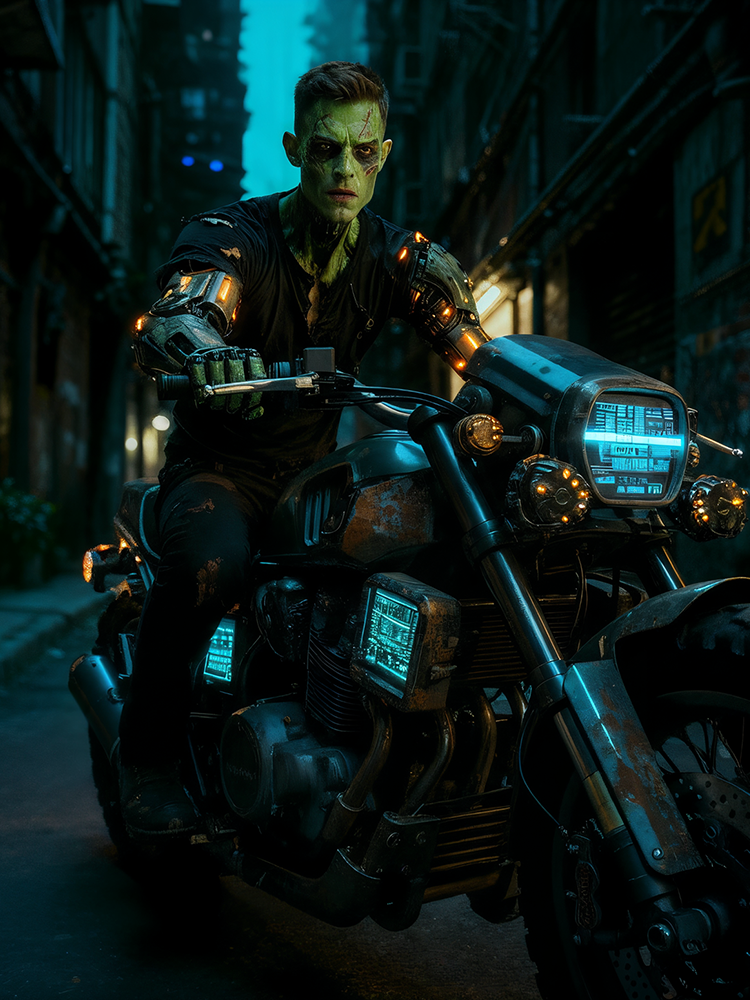 Die Figur Meta Monster Maker aus dem Fanta Halloween Universe.