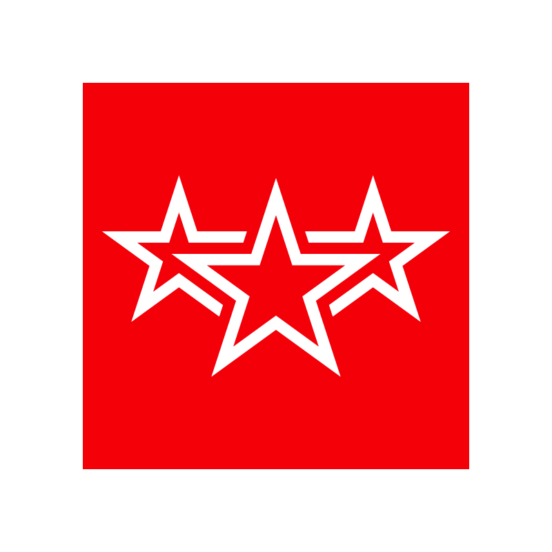 icon with 3 stars
